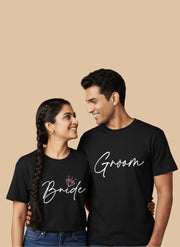 Bride & Groom Wedding Couple T-Shirt