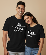 Her King & His Queen Couple Unisex Regular T-Shirt