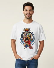 One Piece Straw Hat Crew Oversized Unisex Anime T-Shirt