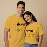 My Heart Belongs to Her/Him Unisex Regular T-Shirt