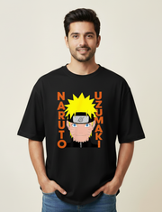 Naruto Uzumaki Oversized Unisex Anime T-Shirt
