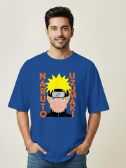 Naruto Uzumaki Oversized Unisex Anime T-Shirt