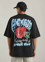 Guns N' Roses Oversized Streetwear Graphic T-Shirt