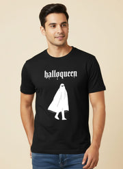 Halloween Queen with Sunglasses Ghost T-Shirt