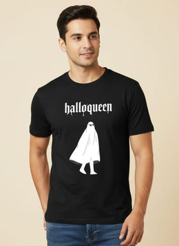 Halloween Queen with Sunglasses Ghost T-Shirt