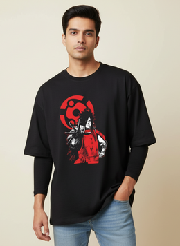 Madara Uchiha Graphic Oversized Streetwear T-Shirt