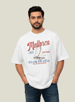 Mallorca Club de Vela Comfort Colors Oversized T-Shirt